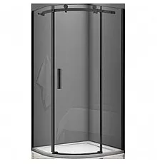 Душевой уголок Good Door Galaxy R-90-C-B 90x90 профиль Черный стекло прозрачное