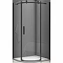 Душевой уголок Good Door Galaxy R-100-C-B 100x100 профиль Черный стекло прозрачное