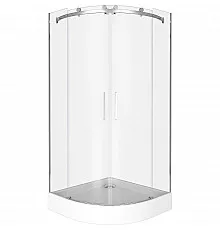 Душевой уголок Good Door Galaxy R-TD-100-C-CH 100x100 профиль Хром стекло прозрачное