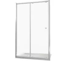 Душевая дверь Good Door Lira WTW -130-C-CH 130 профиль Хром стекло прозрачное