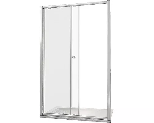 Приобрести Душевая дверь Good Door Lira WTW-140-C-CH 140 профиль Хром стекло прозрачное в магазине сантехники Santeh-Crystal.ru