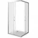 Душевой уголок Good Door Neo CR-100-C-CH 100х100 профиль Хром стекло прозрачное