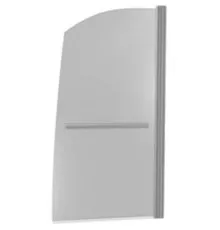 Шторка на ванну Good Door R-HT-80-C-CH 80 профиль Хром стекло прозрачное