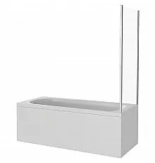 Шторка на ванну Good Door Screen 75 SP-75-C-CH профиль Хром стекло прозрачное