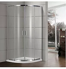 Душевой уголок Grossman GR-0090 190x90 профиль Хром стекло прозрачное