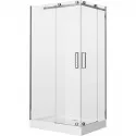 Душевой уголок Grossman Cosmo 110x90 L GR-1110L профиль Хром стекло прозрачное