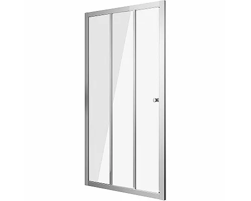 Приобрести Душевая дверь Grossman Falcon 110 GR-D110Fa профиль Хром стекло прозрачное в магазине сантехники Santeh-Crystal.ru