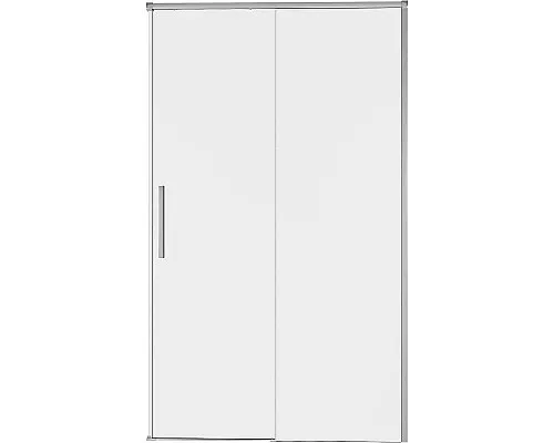 Купить Душевая дверь Grossman Fly 110 GR-D110Fl1 профиль Хром стекло прозрачное в магазине сантехники Santeh-Crystal.ru