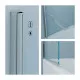 Купить Шторка на ванну Iddis Ray 90х140 RAY6CS9i90 профиль Хром стекло прозрачное в магазине сантехники Santeh-Crystal.ru