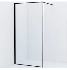 Душевая перегородка Iddis Slide SLI8BS7i23 110x195 профиль Черный стекло прозрачное