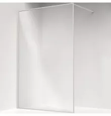 Душевая перегородка Iddis Slide 120 SLI8WS2i23 профиль Белый матовый стекло прозрачное