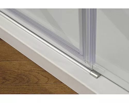 Приобрести Душевая дверь Jacob Delafon Contra 120 E22C120-GA профиль Хром стекло прозрачное в магазине сантехники Santeh-Crystal.ru