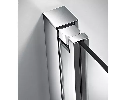 Купить Душевая дверь Jacob Delafon Contra 160 E22C160-GA профиль Хром стекло прозрачное в магазине сантехники Santeh-Crystal.ru