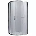 Душевой уголок Koller Pool Aqua Line 90X90 R90RG профиль Хром стекло матовое