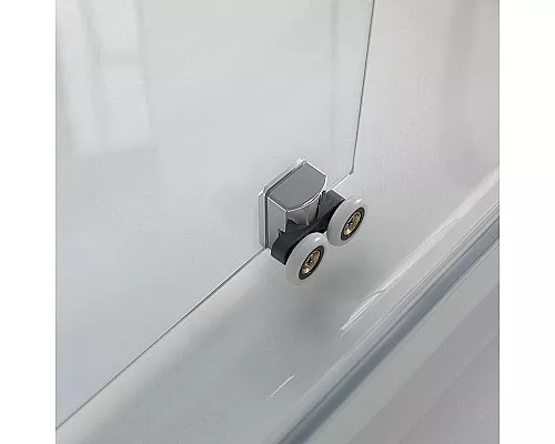 Приобрести Душевая дверь Koller Pool Trend 90 TT90C профиль Хром стекло прозрачное в магазине сантехники Santeh-Crystal.ru