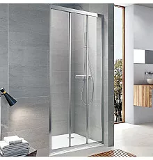 Душевая дверь Koller Pool Trend 90 TT90C профиль Хром стекло прозрачное