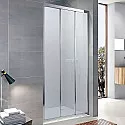 Душевая дверь Koller Pool Trend 90 TT90G профиль Хром стекло рифленое