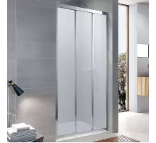 Душевая дверь Koller Pool Trend 90 TT90G профиль Хром стекло рифленое