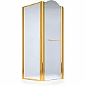 Душевой уголок Migliore Diadema 90x90 R 22672 профиль Золото стекло матовое