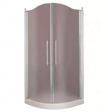 Душевой уголок Migliore Diadema 90x90 22682 профиль Хром стекло матовое