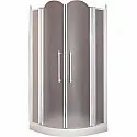 Душевой уголок Migliore Diadema 90x90 22679 профиль Хром стекло матовое