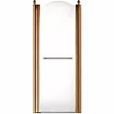 Душевая дверь Migliore Diadema 80 L 22692 профиль Бронза стекло прозрачное