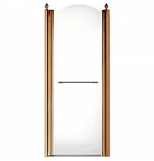 Душевая дверь Migliore Diadema 80 L 22692 профиль Бронза стекло прозрачное