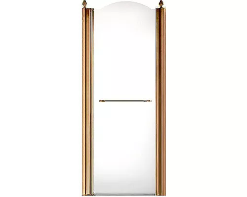 Купить Душевая дверь Migliore Diadema 80 L 22692 профиль Бронза стекло прозрачное в магазине сантехники Santeh-Crystal.ru