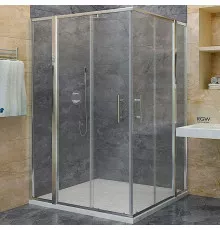 Душевой уголок RGW Hotel HO-311 130x130 профиль Хром стекло прозрачное