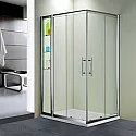 Душевой уголок RGW Hotel HO-43 80x110 профиль Хром стекло прозрачное