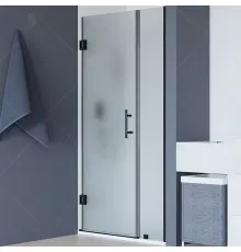 Душевая дверь RGW Hotel HO-012B 110 350601211-24 профиль Черный стекло матовое-сатинат