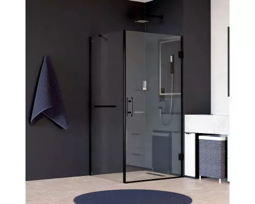 Приобрести Душевой уголок RGW Hotel HO-045-1B 80х80 3506045188-014 профиль Черный стекло прозрачное в магазине сантехники Santeh-Crystal.ru