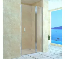 Душевая дверь в нишу RGW Leipzig LE-04 100 профиль Хром стекло прозрачное