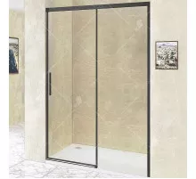 Душевая дверь RGW Leipzig LE-12B 160 34121216-14 профиль Черный стекло прозрачное