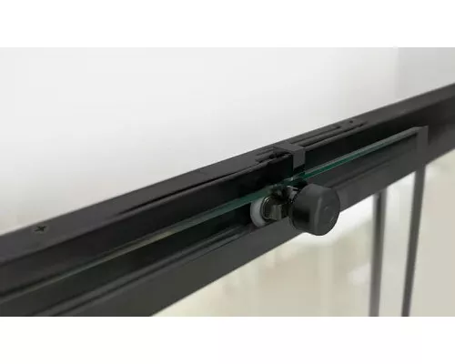 Купить Душевой уголок RGW Leipzig LE-41B 180х100 34124108-014 профиль Черный стекло прозрачное в магазине сантехники Santeh-Crystal.ru