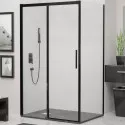 Душевой уголок RGW Leipzig LE-41B 200х80 34124280-014 профиль Черный стекло прозрачное Душевой уголок RGW Leipzig LE-41B 200х80 34124280-014 профиль Черный стекло прозрачное