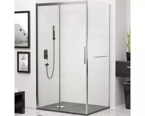 Купить Душевой уголок RGW Leipzig LE-41-1 160х90 341241169-011 профиль Хром стекло прозрачное в магазине сантехники Santeh-Crystal.ru