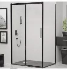 Душевой уголок RGW Leipzig LE-41B 150х80 34124185-014 профиль Черный стекло прозрачное