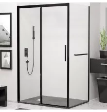 Душевой уголок RGW Leipzig LE-41-1B 180х90 341241189-014 профиль Черный стекло прозрачное
