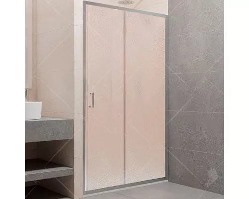 Приобрести Душевая дверь RGW Passage PA-14 100 41081410-51 профиль Хром стекло шиншилла в магазине сантехники Santeh-Crystal.ru