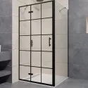 Душевой уголок RGW Passage PA-77B L 100x70 41087707-084L профиль Черный стекло прозрачное