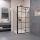 Заказать Душевой уголок RGW Passage PA-77B R 120x70 41087727-084R профиль Черный стекло прозрачное в магазине сантехники Santeh-Crystal.ru