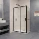 Купить Душевой уголок RGW Passage PA-76-1B 150x80 350876158-14 профиль Черный стекло прозрачное в магазине сантехники Santeh-Crystal.ru