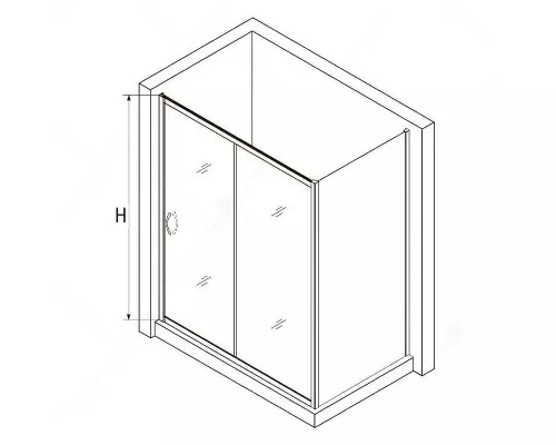 Купить Душевой уголок RGW Passage PA-76-1B 150x80 350876158-14 профиль Черный стекло прозрачное в магазине сантехники Santeh-Crystal.ru