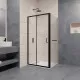 Купить Душевой уголок RGW Passage PA-74-1B 130x90 4108741139-14 профиль Черный стекло прозрачное в магазине сантехники Santeh-Crystal.ru