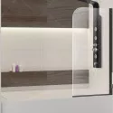 Шторка на ванну RGW Screens SC-09B 60x150 06110906-14 профиль Черный стекло прозрачное