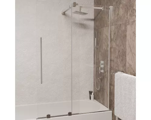 Купить Шторка на ванну RGW Screens SC-47 120x150 41114712-11 профиль Хром стекло прозрачное в магазине сантехники Santeh-Crystal.ru