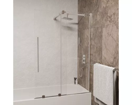 Купить Шторка на ванну RGW Screens SC-47 120x150 41114712-11 профиль Хром стекло прозрачное в магазине сантехники Santeh-Crystal.ru