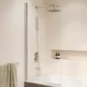 Шторка на ванну RGW Screens SC-109 80х150 411110908-11 профиль Хром стекло прозрачное