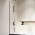 Шторка на ванну RGW Screens SC-150 80x150 351115008-11 профиль Хром стекло прозрачное